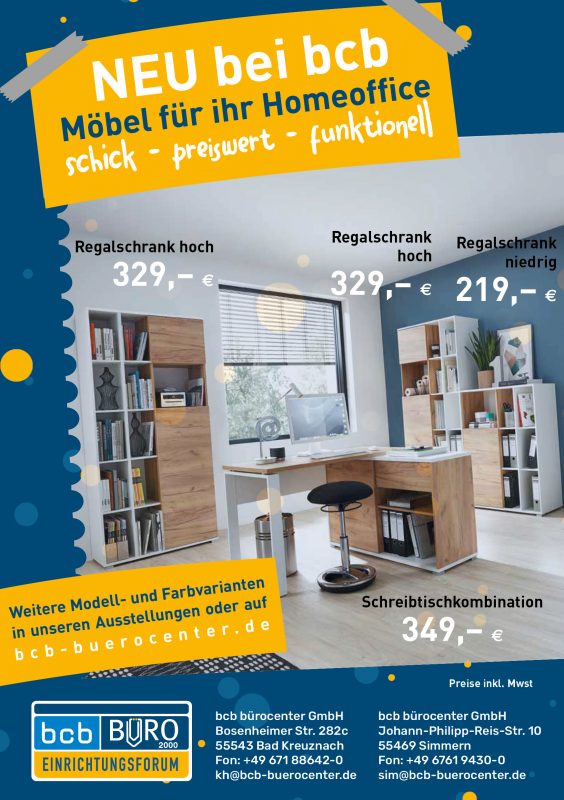 Blätterkatalog Homeoffice bei bcb
